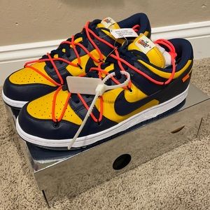 Off white Nike Dunk Michigan